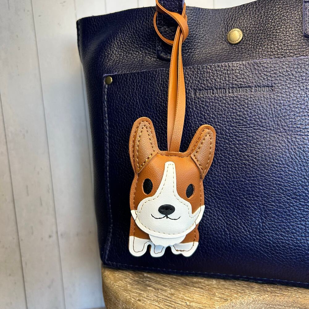 Brown Chihuahua Boston Terrier Bulldog French Bulldog Corgi Bag Charm